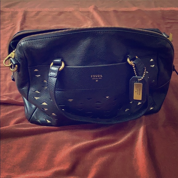Handbags - Fossil Leather Handbag